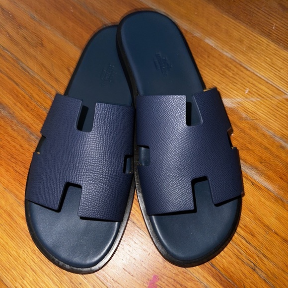 HERMÉS Izmir Sandals - Marine - Picture 5 of 8